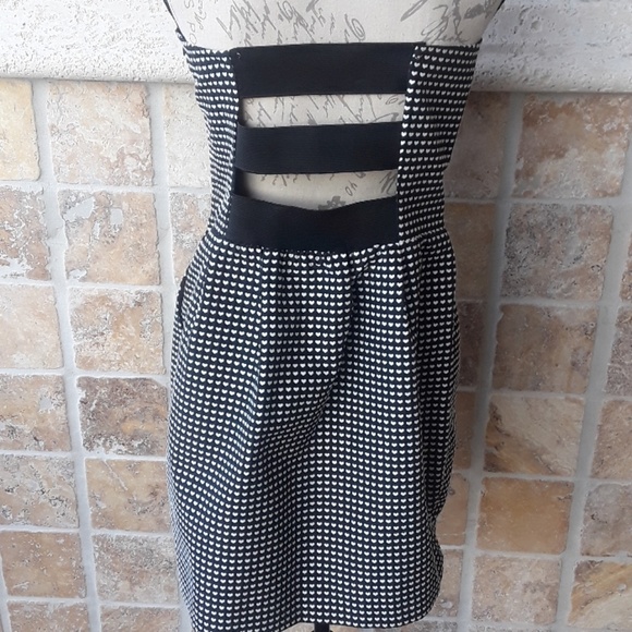 Adorable Rachel Roy black and white dress - Picture 3 of 8